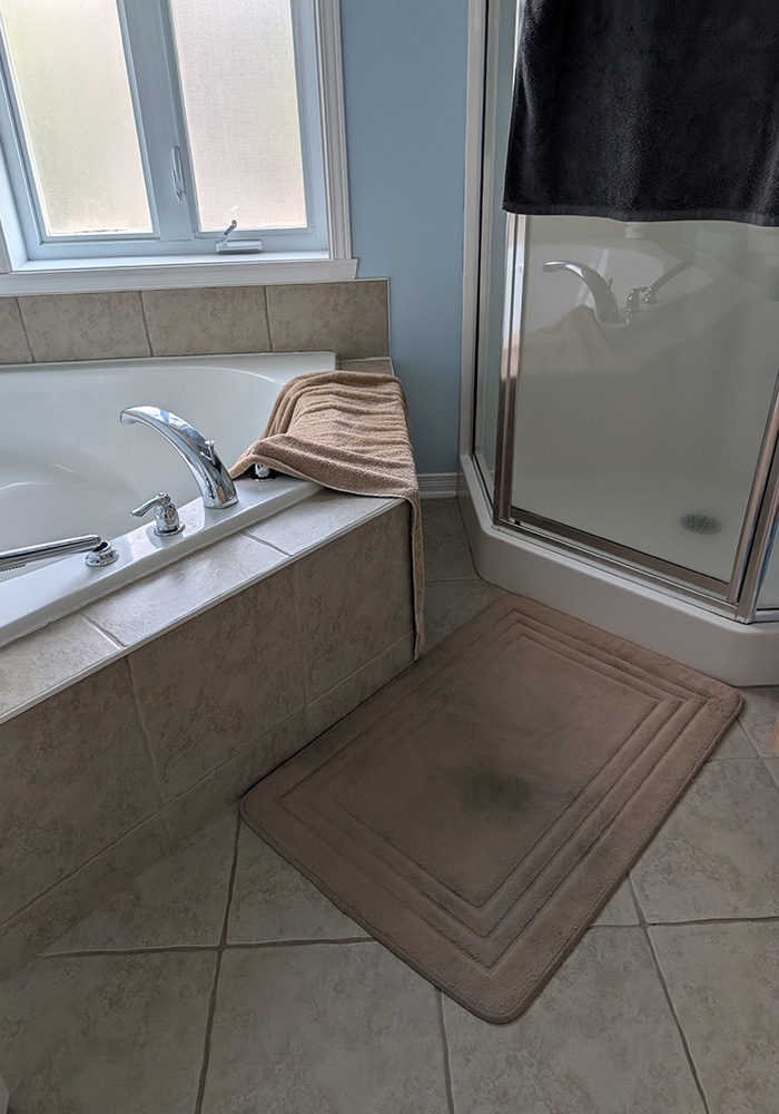 Salle de bain avant