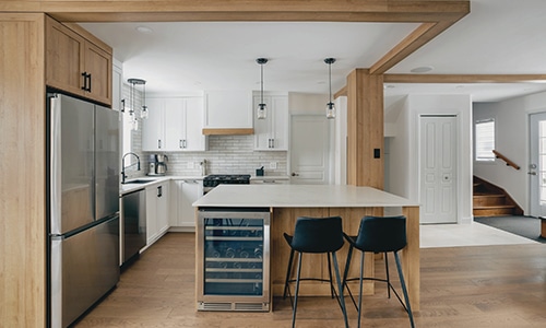 Rénovation cuisine Laurentides.